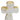 Gold Stone Mini Cross