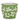 Green Floral Planters