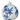 Blue/White Chinoiserie Ball Ornament