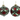 Mercury Red/Green Plaid Ornament