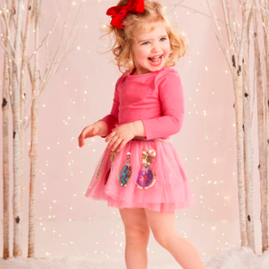 Pink Christmas Sequin TuTu