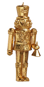 Mini Gold Nutcracker Ornament