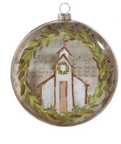 Church Disc Ornament