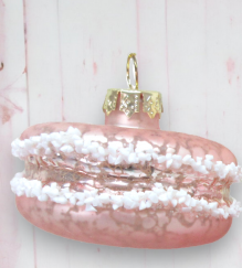 Pink Macaroon Ornament