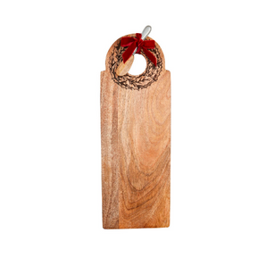 Wreath Handle Wood Board