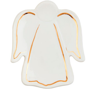 Stripe Wings Angel Tidbit Dish