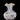 Blue and White Ruffle Handled Vase