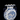 Blue and White Short Round With Handle Vase