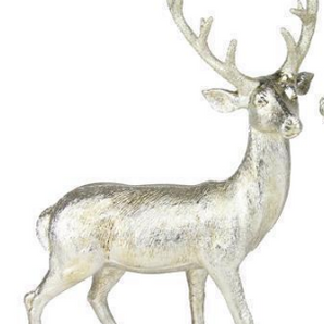 Gold Glitter Standing Deer