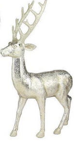 Gold Glitter Standing Deer