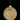 Gold Glitter Diamond Ball Ornament