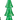 Green Glass Christmas Tree