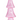 Pink Glass Christmas Tree