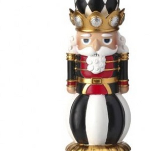 Black and White Topiary Nutcracker