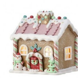 Pastel Gingerbread House