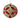 Glass Geo Beaded Floret Ball Ornament