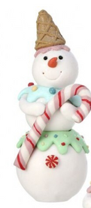 Claydough Snowman Ornament