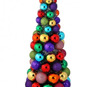 Matte Shiny Glitter Ball Tree