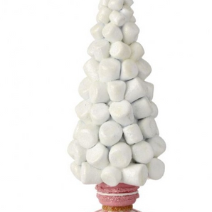 Large Marshmallow Tree on Pedestal