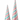 Pink Blue Glitter Iced Striped Cone Tree