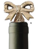 Bow Wine Stopper