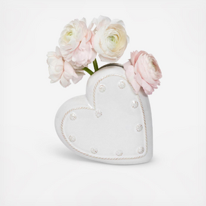 Juliska Berry and Thread 6" Heart Vase