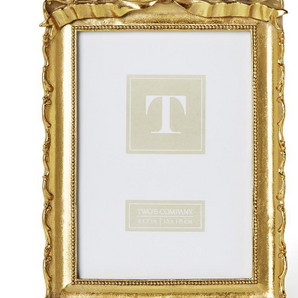 Gold Frame with Accent Bow