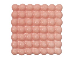 Pink Ceramic Hobnail Trivet