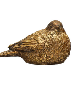 Distressed Resin Bird