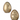 Resin Golden Egg with Bunny Embossed