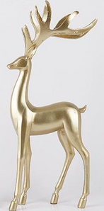 Gold Reindeer
