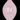 Light Pink Beaded Glass Ornament