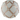 White and Rose Gold Glass Ornament