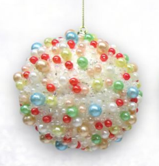 Candy Sprinkle Ball Ornament