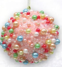 Candy Sprinkle Ball Ornament