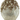 Gold Glass Ornament with Pearl Drip