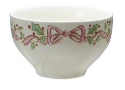 Holiday Bowl with Bows