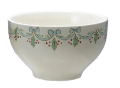 Holiday Bowl with Bows