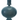 Opaque Blue Glass Vase