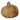 Chenille Wood Pumpkin