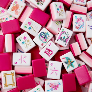 Glitterville Mahjong Tiles