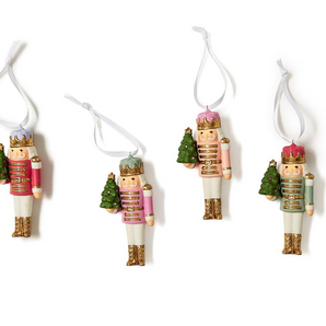 Gold Accents Nutcracker Ornament