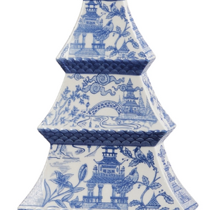 Blue Chinoiserie Tree