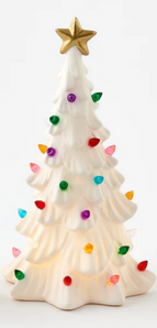 Retro Lighted Christmas Tree