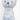 Toile Pattern Teddy Bear Rattle