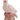 Pink Stoneware Bird