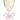Pink Bow Champagne Glass