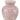 Hand-Painted Stoneware Vase with Cherry