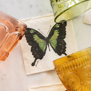 Butterfly Cocktail Napkin