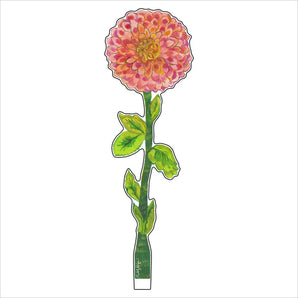 Small Spotted Dahlia Acrylic Flower